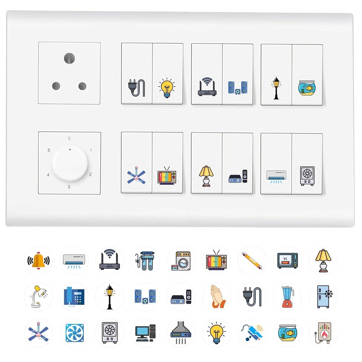 Premium Switch Stickers For your home