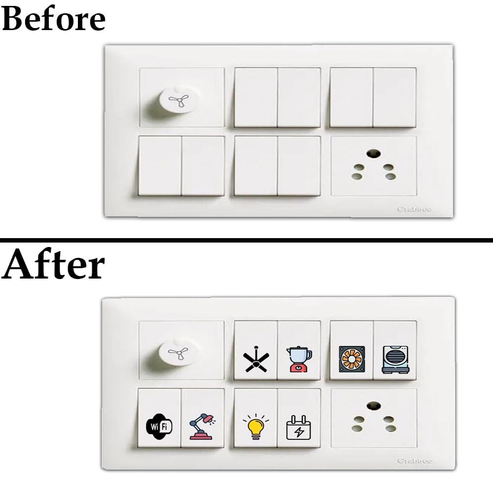 Premium Switch Stickers For your home