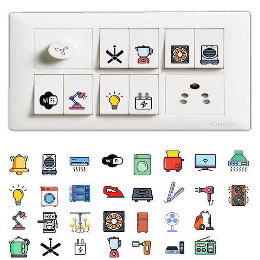 Premium Switch Stickers For your home